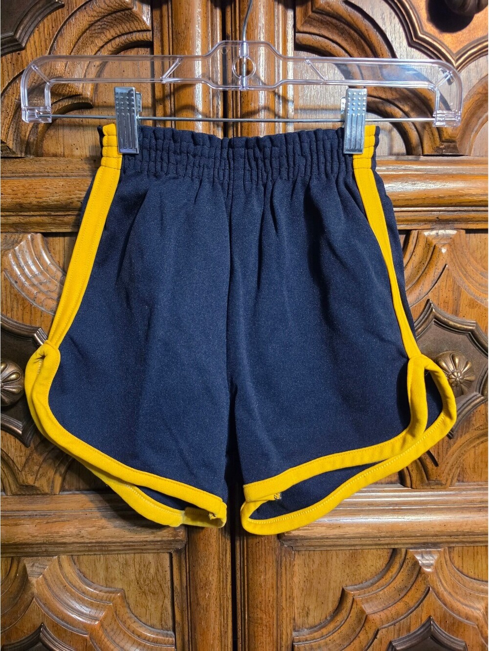 Vintage Don Alleson Navy Nylon PE/Running Shorts